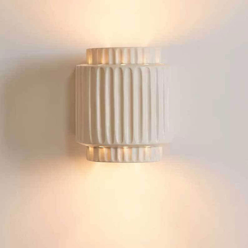 Japanese Creative Column Resin 1-Light Wall Sconce Lamp