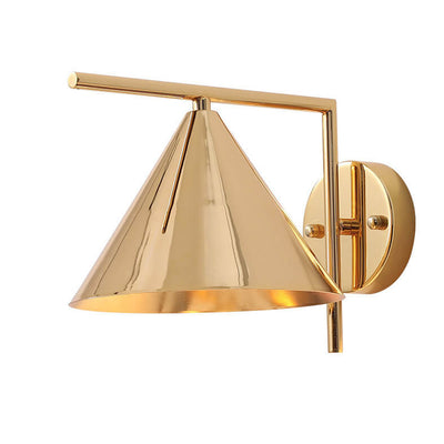 Nordic Simple Iron Art Umbrella 1- Light Wall Sconce Lamp