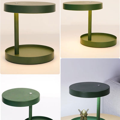 Nordic Minimalist Barbell Design Iron Acrylic  LED Table Lamp
