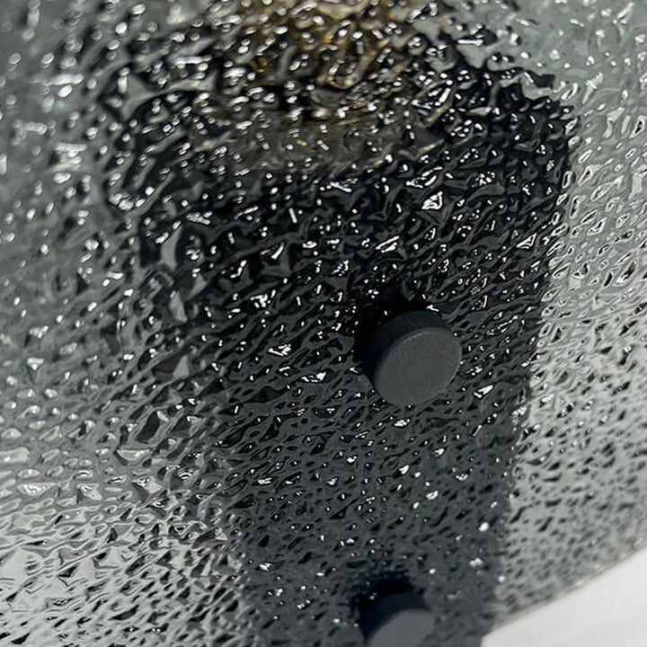 Moderne, helle, luxuriöse, runde, 1-flammige Tischlampe aus Milchglas