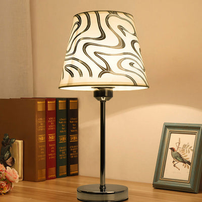 European Retro Fabric 1-Light Table Lamp
