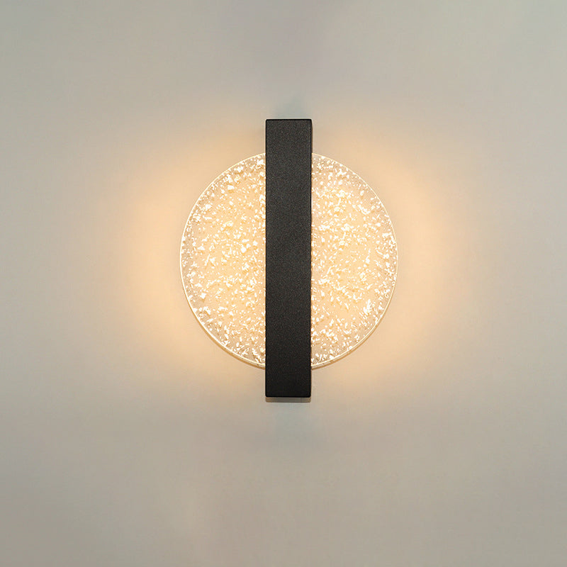 تصميم مبتكر من الأكريليك المتشقق لمصباح حائط LED 