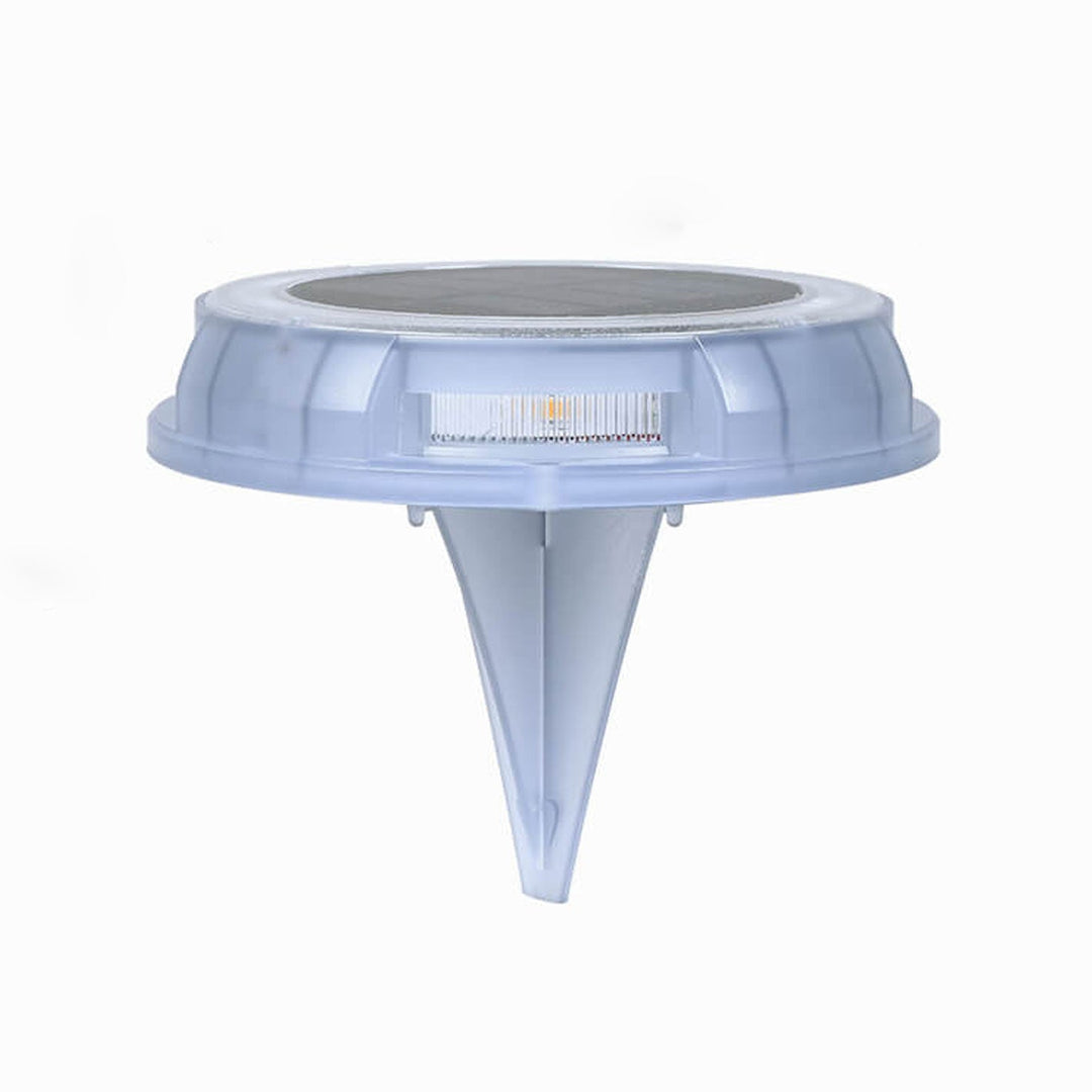 Solar Einfaches Rundes LED Outdoor Wasserdichtes Rasen Eingebettetes Licht 