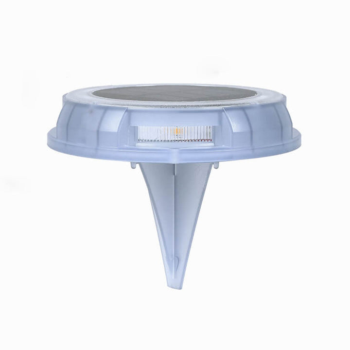 Solar Einfaches Rundes LED Outdoor Wasserdichtes Rasen Eingebettetes Licht 
