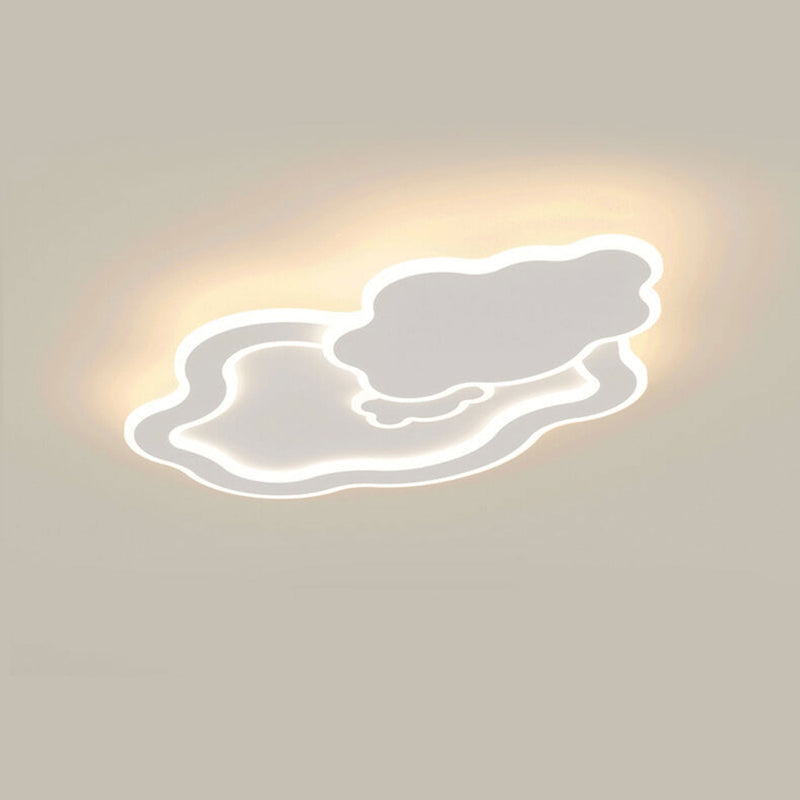 Nordic Minimalist Cloud Cluster LED Flush Mount Ceiling Light