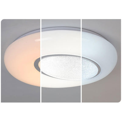 Colorful RGB Smart Remote Control LED Flush Mount Ceiling Light