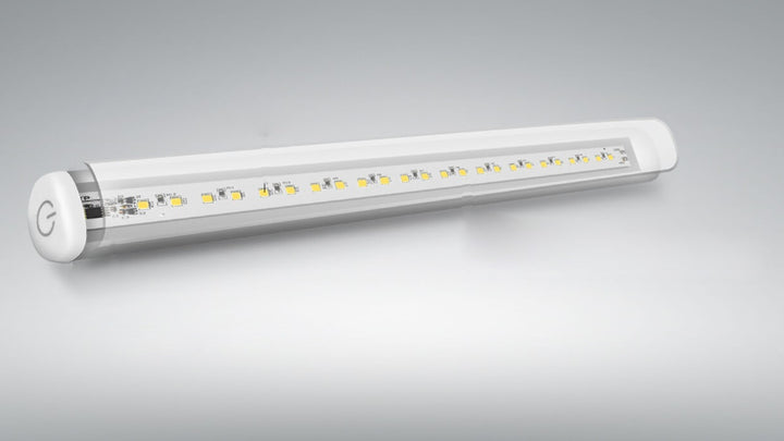 Lampe de table LED à clip réglable ABS moderne 