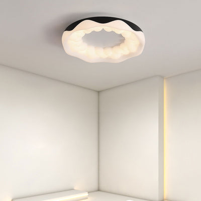 Nordic Minimalist LED Hardware Iron Flush Mount Ceiling Light