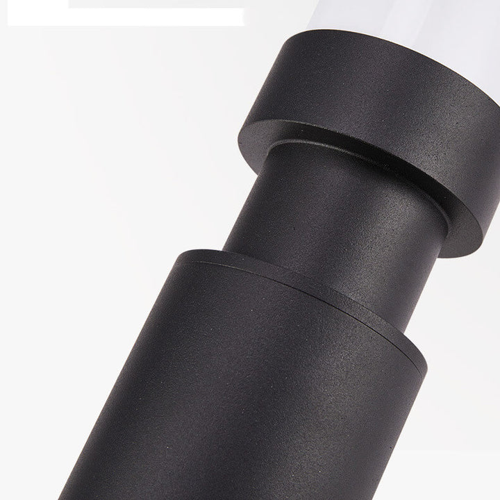 Moderne Acryl wasserdichte kreative Lippenstift-Design LED Outdoor Rasen Stehlampe 