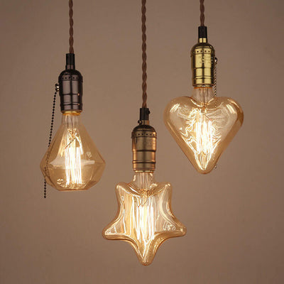 Retro 1-Light Single Pendant Light 3 Design