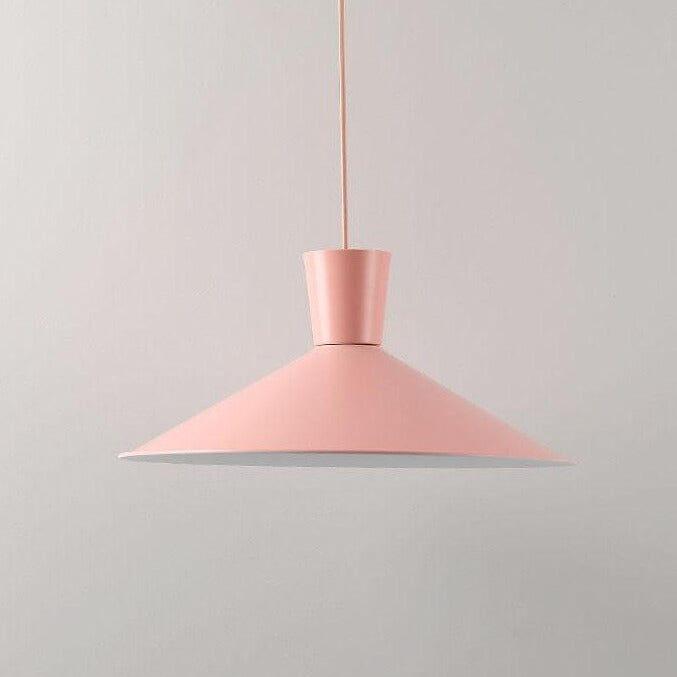 Modern Simple Macaron Scalloped 1-Light Pendant Light