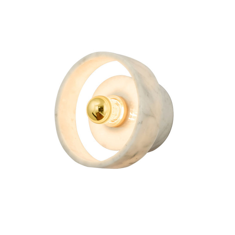 Nordic Light Luxury Marble 1-Light Wall Sconce Lamp