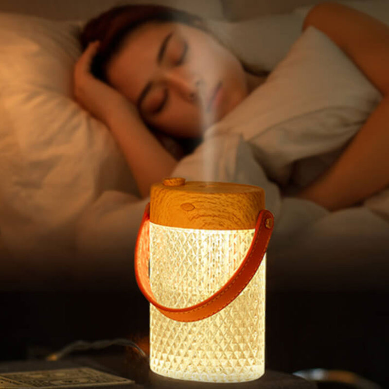 Multifunctional Colorful Atmosphere Silent Humidification USB Charging LED Night Light