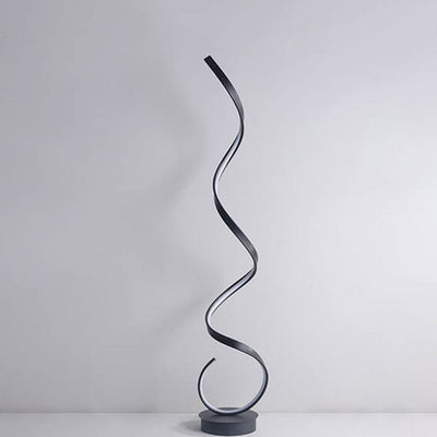 Modern Creative Twisted Line LED Standing Floor Lamp
