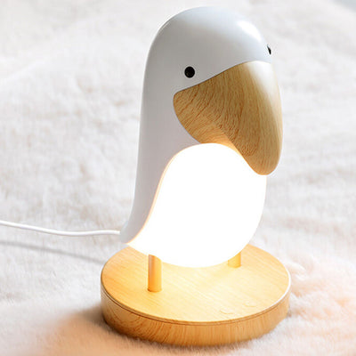 Creative Bird USB Rechargeable Bluetooth Night Light Table Lamp