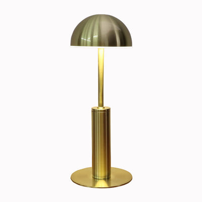 Lampe de table LED rechargeable en fer forgé européen 