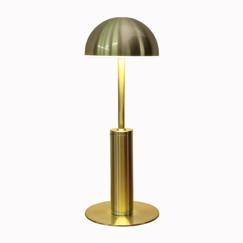 Lampe de table LED rechargeable en fer forgé européen 