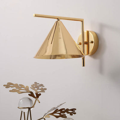 Nordic Simple Iron Art Regenschirm 1-Licht Wandleuchte 