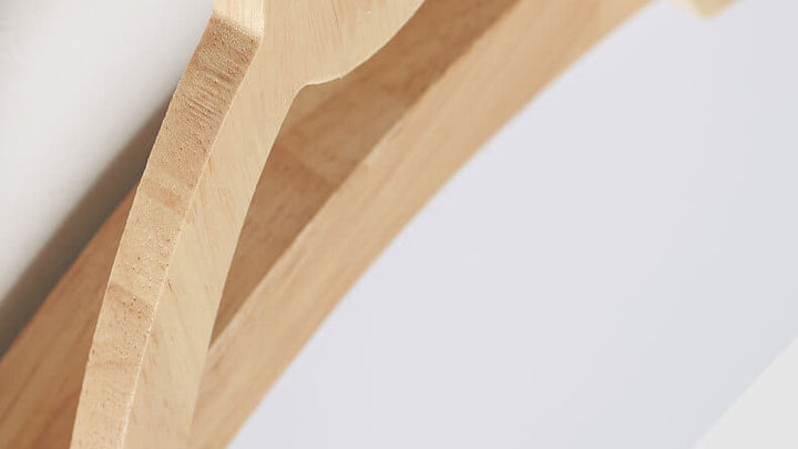 Moderne Holz-Acryl-Schirm-Planeten-Design-LED-Deckenleuchte 