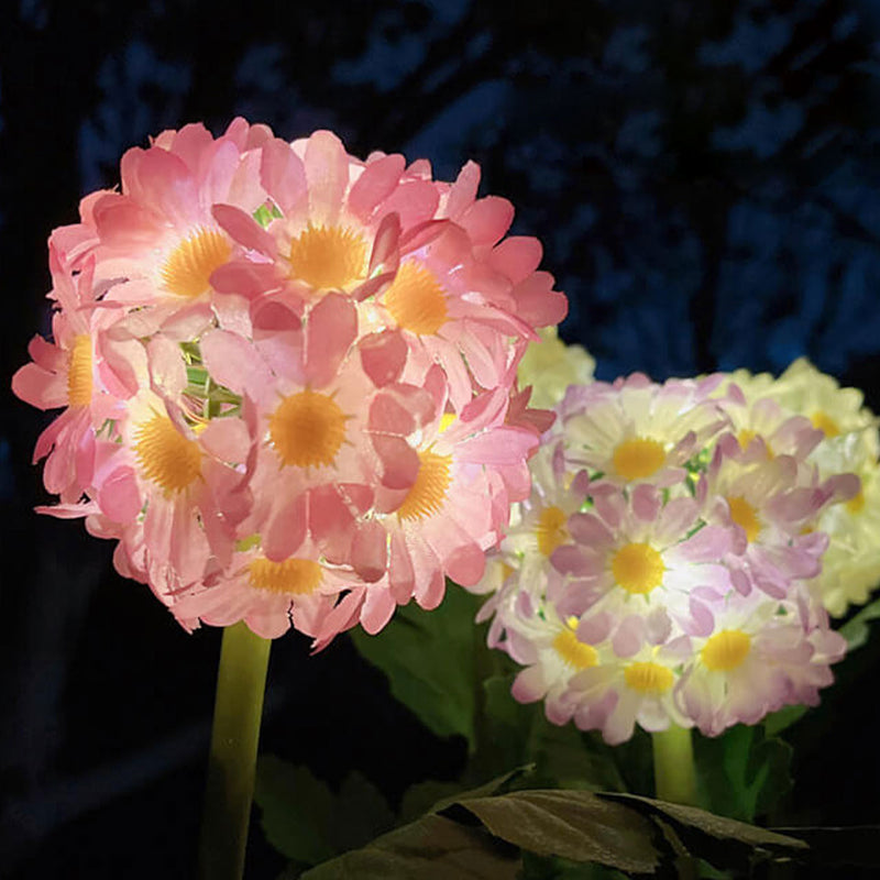 Solar-Löwenzahn-Blumen-Kugel-LED-Garten-Einsatz-Rasen-Landschaftslicht im Freien 