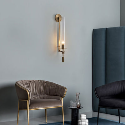 Modern Light Luxury All Copper 1-Light Wandleuchte 