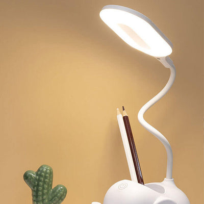 Cartoon Creative Elephant Touch Dimming Eye Protection LED Desk Lamp