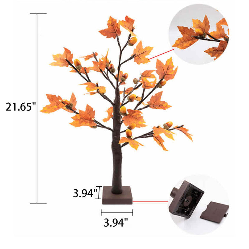 Lampe de table décorative à LED en forme d&