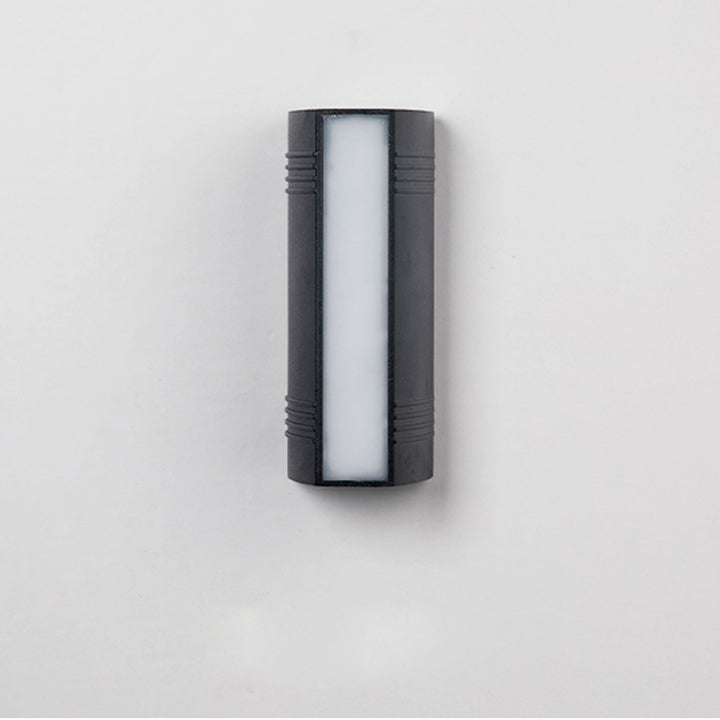 Nordic Simple Rectangular Up and Down Luminous LED Outdoor Wall Sconce Lamp