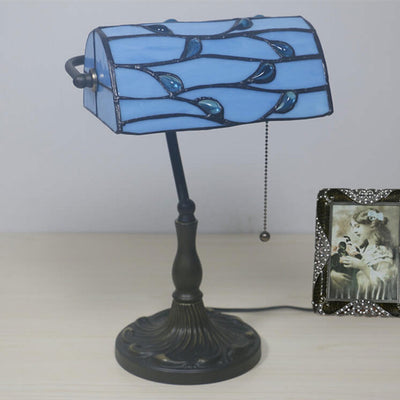 Vintage Tiffany Lucite Beads Design 1-Light Table Lamp