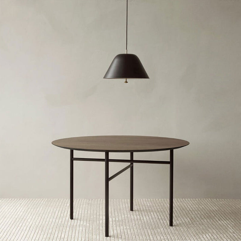Danish Minimalist Cone Iron Acrylic 1-Light Pendant Light