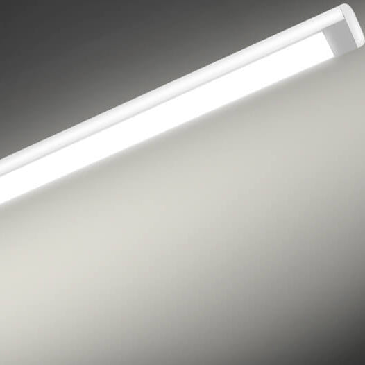 Lampe de table LED à clip réglable ABS moderne 
