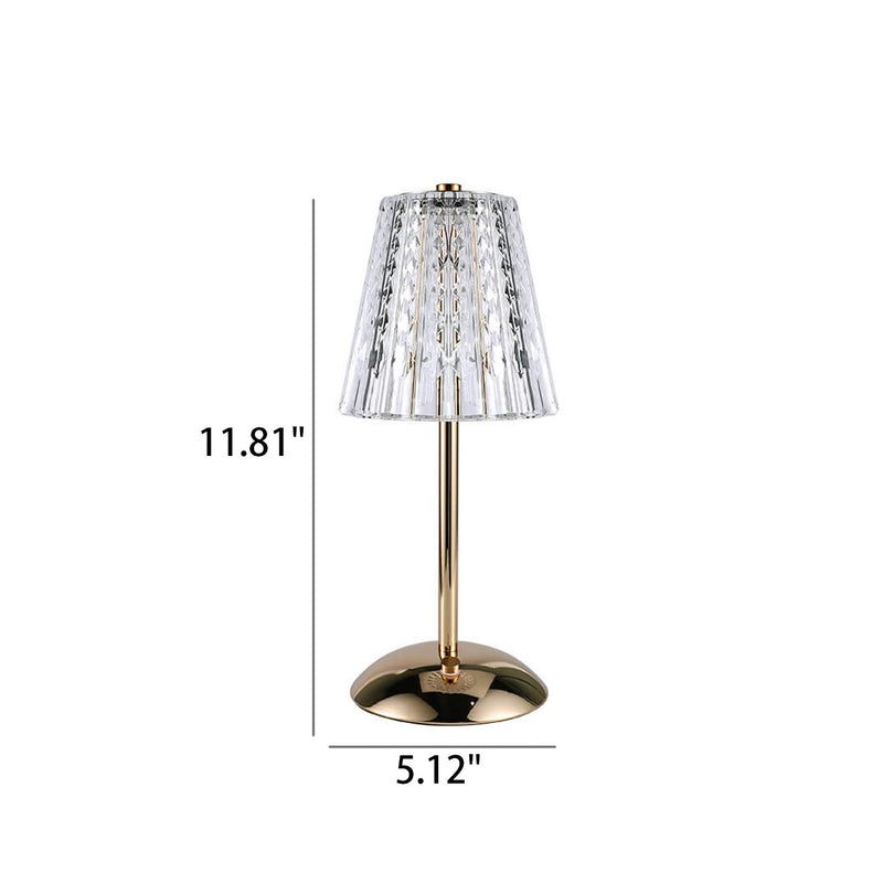 Lampe de Table LED de luxe en alliage d&