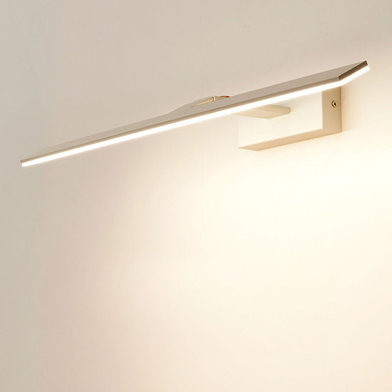 Nordic Waterproof Anti-fog LED 1-Light Mirror Headlight Vanity Light Wall Sconce Lamp