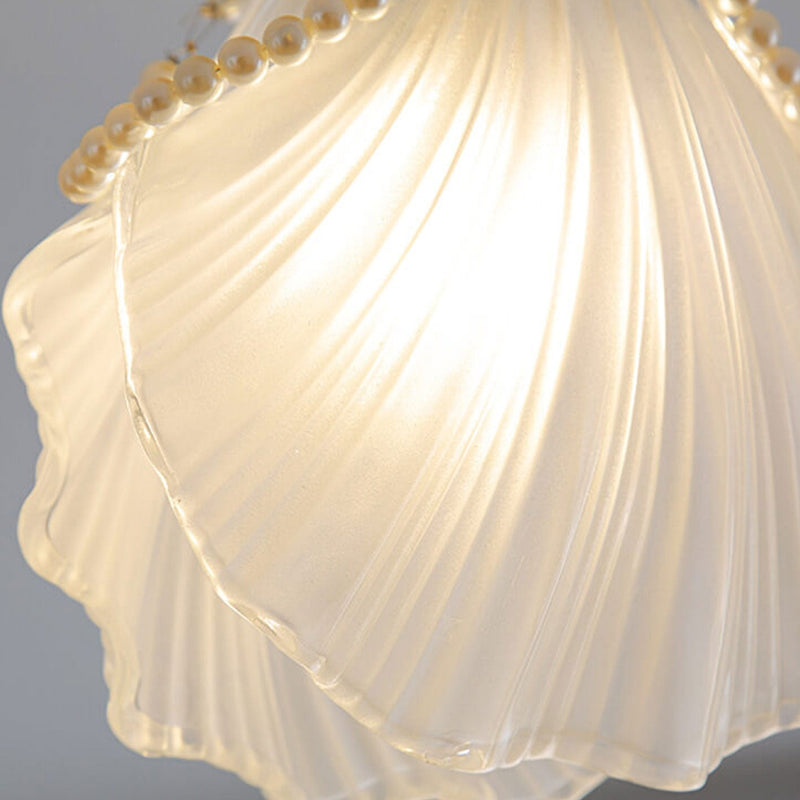 Creative Light Luxury Pearl Shell 1-Licht-Pendelleuchte