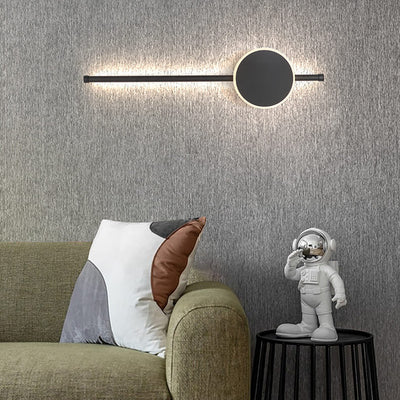 تصميم سيف طويل أكريليك حديث لمصباح حائط LED 