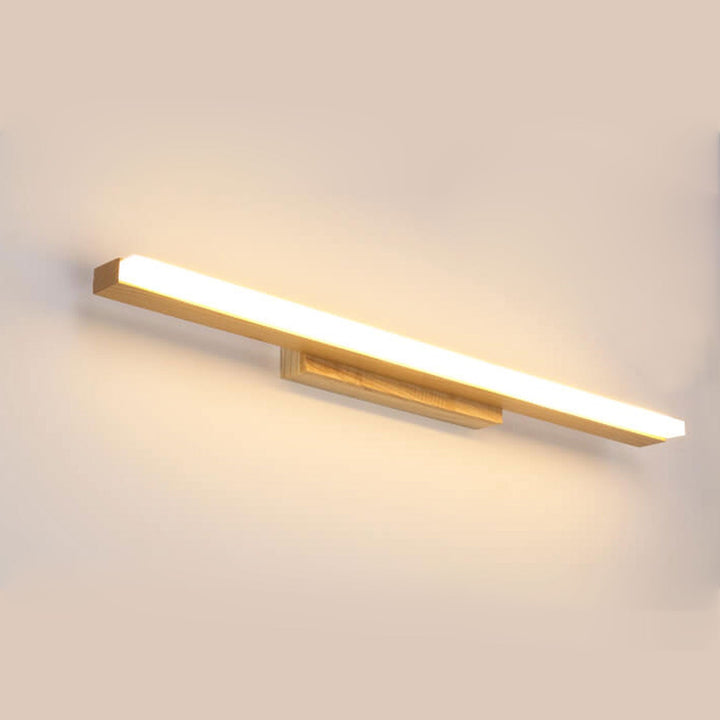 Nordische Minimalistische Log Streifen Eitelkeit Licht LED Wandleuchte 