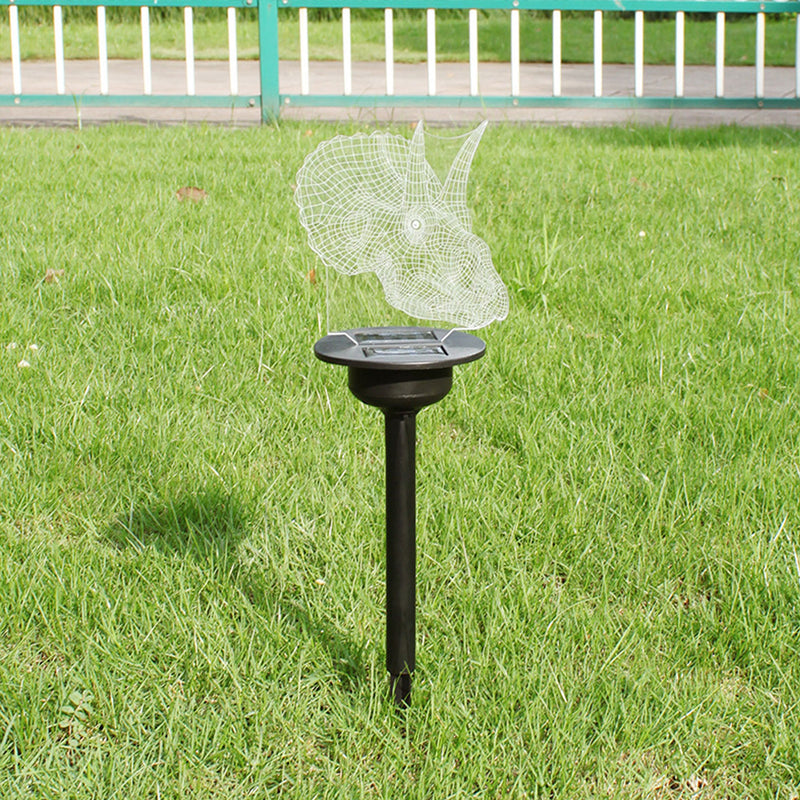 Acrylic Decorative Solar Outdoor Lawn LED Garden Ground Insert Landscape Light