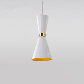 Modern Macaron Bell Shape Metal 1-Light Pendant Light