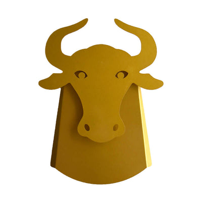 Nordic Creative Cow Head Shaped 1-Light LED Wall Sconce Lamp