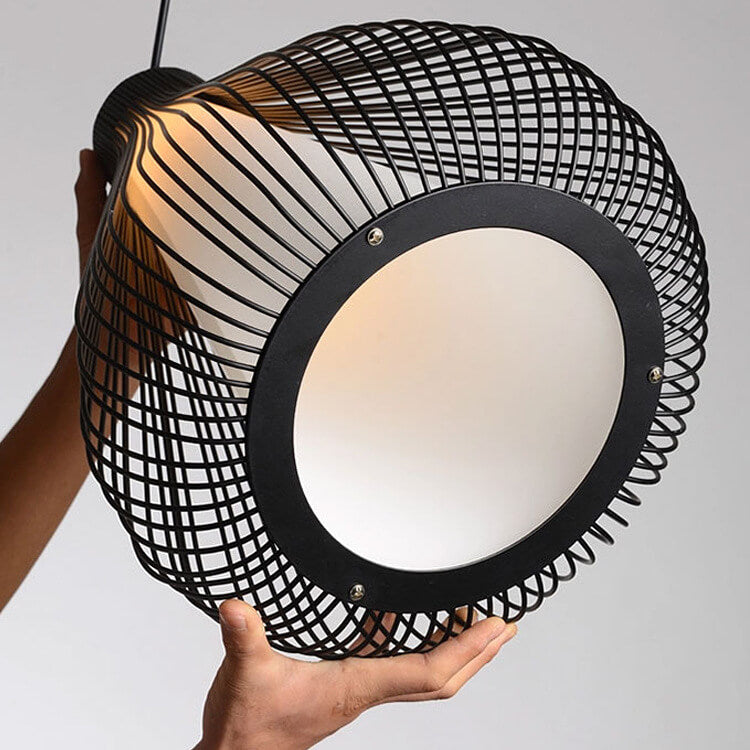 Suspension Luminaire à 1 Lumière en Métal en Forme de Goutte d&