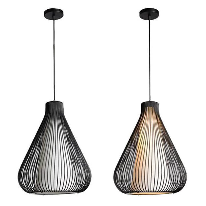 Suspension Luminaire à 1 Lumière en Métal en Forme de Goutte d&
