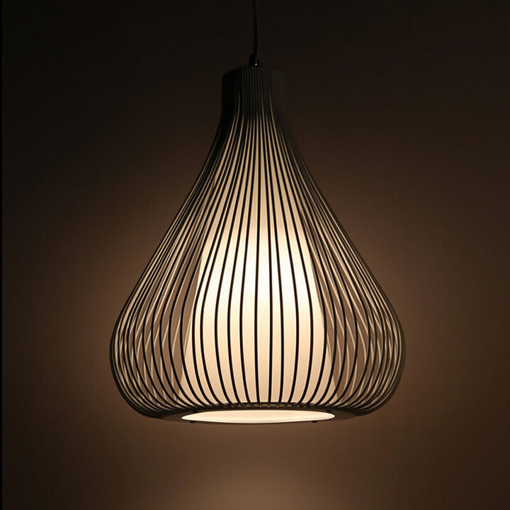 Suspension Luminaire à 1 Lumière en Métal en Forme de Goutte d&