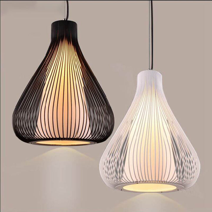 Suspension Luminaire à 1 Lumière en Métal en Forme de Goutte d&