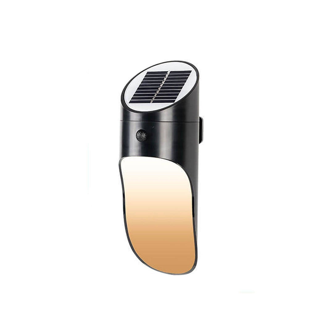 Lampe murale étanche à capteur créatif LED solaire 