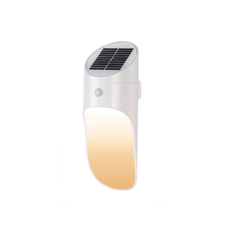 Solar LED Creative Sensor Outdoor Waterproof Wall Sconce Lamp