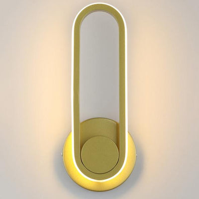 Nordic Modern Rotating 1-Light LED Wall Sconce Lamp