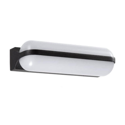 Applique Murale Étanche à LED en Forme de Cylindre Rétro 1/2 Lumière 