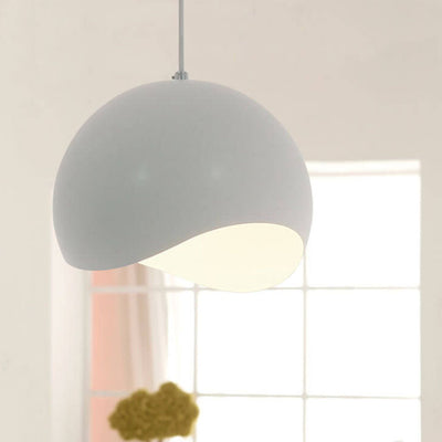 Modern Macaron Magic Bean Metal 1-Light Pendant Light