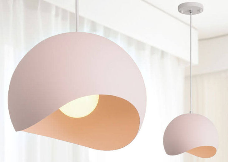 Modern Macaron Magic Bean Metal 1-Light Pendant Light