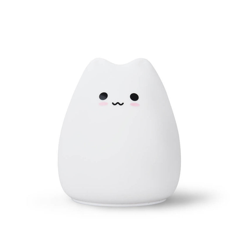 Cat Night Light USB Silicone LED Cat Table Lamp